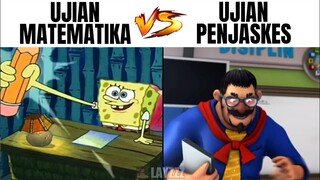 Gw Ketika Ngerjain Ujian MTK dan Penjaskes...