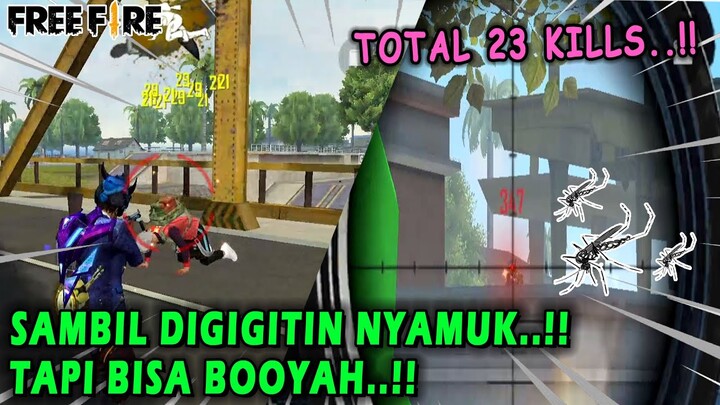 DIGIGIT NYAMUK BISA NGERATAIN BERMUDA..!! - Free Fire Indonesia