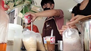ฝนกำลังมา.คิวเร่งด่วน!!! โอวัลตินผสมกาแฟ โบราณผสมชาไทย มอคค่า น้ำบ๊วย ชาดำ