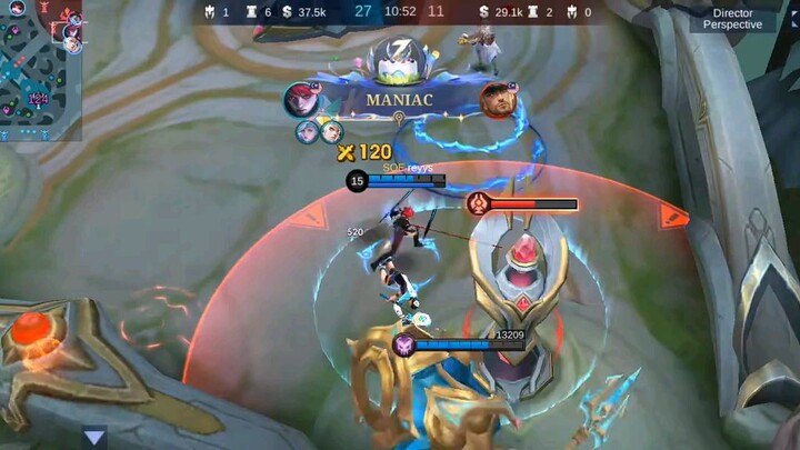 mobile legends#maniac#mlbb