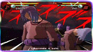 SAKON VS INO KECIL - NARUTO ULTIMATE NINJA 6 ANDROID GAMEPLAY
