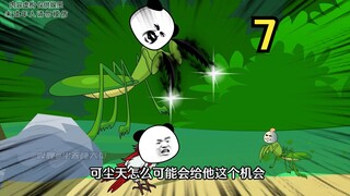 螳螂大战铁喙鸟，溜之大吉铁饭盒