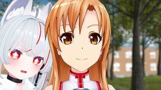 ความชื่นชม 360° ของ Asuna, SAO/ALO/GGO/UW นานะของฉันสวยมาก!