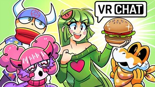 TRYING TO MAKE THE PERFECT BURGER.. | VRChat