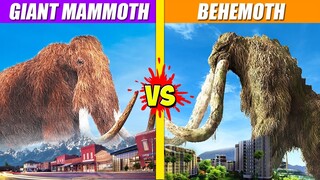 Giant Mammoth vs Titanus Behemoth | SPORE