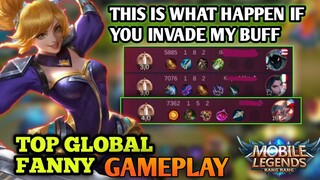 DO THIS IF THEY INVADE YOUR BUFF🔥 | Fanny Aggressive Gameplay | MLBB