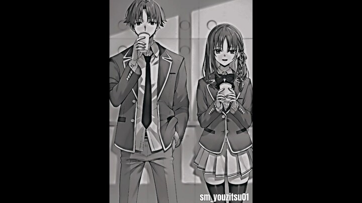 Kiyotaka leaves Horikita's class and leaves her alone💔😿vol 12.5  #ayanokoji #horikita