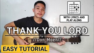 Thank You Lord - Don Moen | Fellow Sheep Ricky