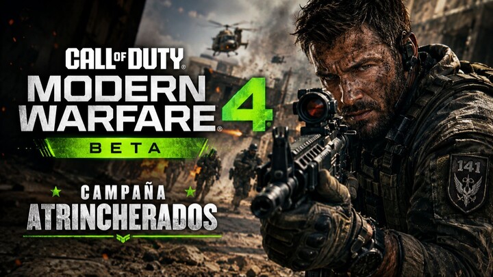 🎮 Modern Warfare 4 BETA | Campaña Atrincherados – Gameplay en Español