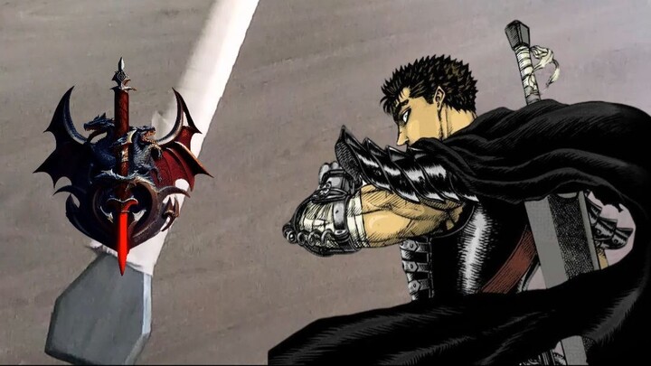 ดาบฆ่ามังกร: อาวุธประจำกายของกัซ Berserk