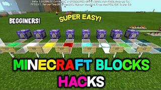 How to hack Minecraft blocks using Commands Block for Beginners