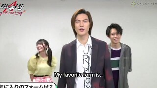 Kamen Rider Geats cast asked their favorite forms