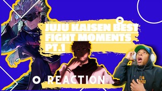 Jujutsu Kaisen Top Best Fights Moments Part 1 Reaction