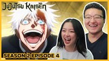 THE HONORED ONE | Jujutsu Kaisen Season 2 Episode 4 Couples Reaction & Discussion