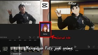 Cara membuat foto menjadi anime mudah dan cepat | cara edit foto di capcut #2