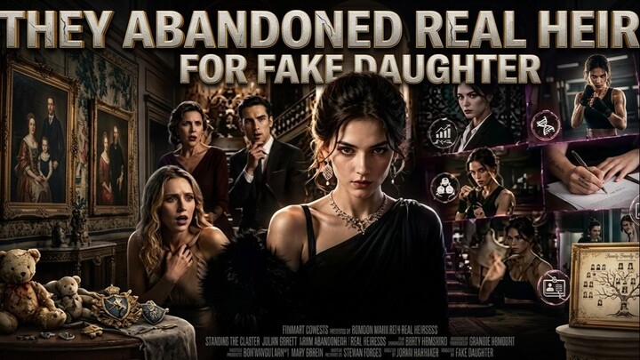 【FULL MOVIE】They Abandoned Real Heiress for Fake Daughter—She Returned to Destroy