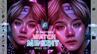 WATCH ME EDIT | ibisPaintX Speed Edit (Ft. BTS Taehyung)