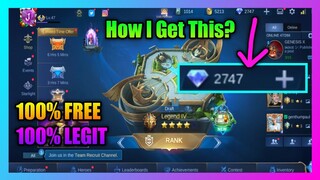 Easiest Way To Get Free Diamonds in Mobile Legends(Lucky Cube)