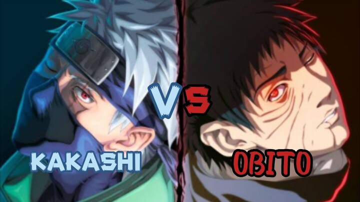 epik battel Kakashi VS Obito