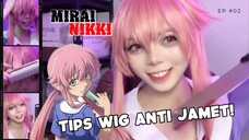 AKU COSPLAY WAIFU YANDERE DARI ANIME LEGEND - YUNO GASAI MIRAI NIKKI COSPLAY - #GRWM COSPLAY EP 02