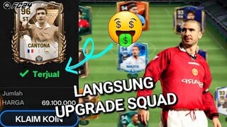 JUAL CANTONA LANGSUNG ROMBAK SQUAD🔥||➕️ 2 OVR⬆️ EA FC MOBILE 24