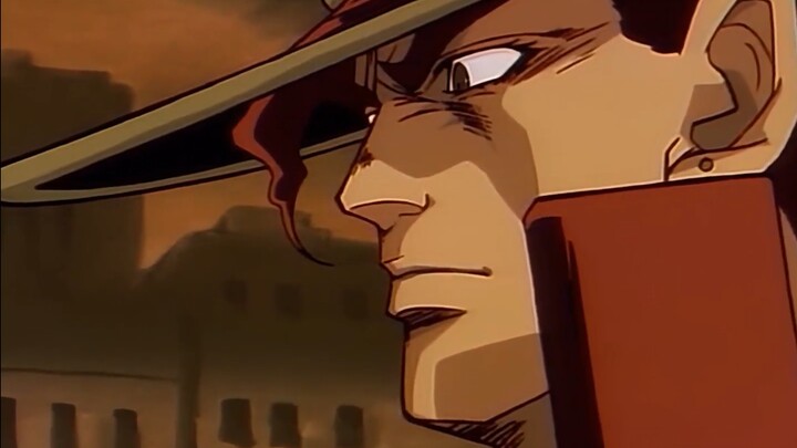The 1993 version of JOJO's finale. Jotaro Kujo's boss is too strong! It's full of oppression