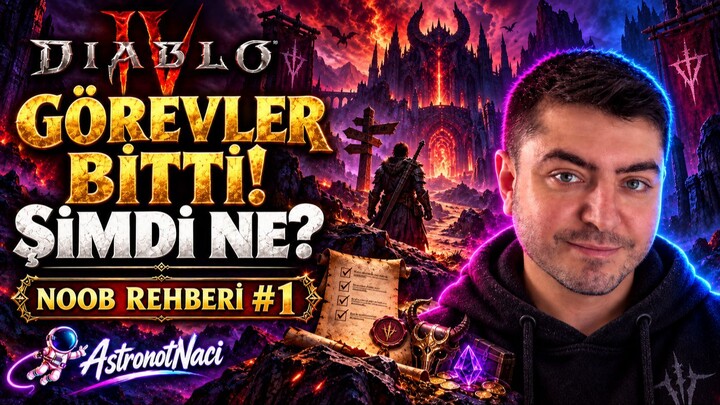 Diablo 4: Görevler Bitti, Şimdi Ne Yapmalıyım? | Noob Rehberi #1