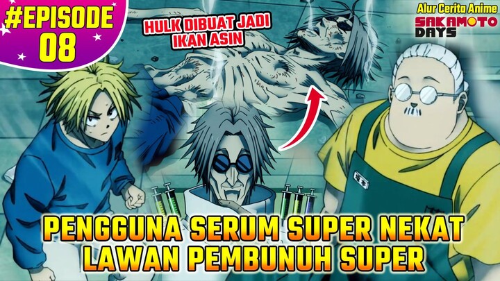 GENDUT-GENDUT GINI NYATANYA PASUKAN KHUSUS PEMBUNUH BAYARAN !! Alur Cerita Anime Sakamoto Days EPS 8