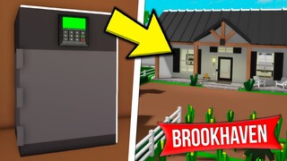 LOCATION OF THE SAFE IN THE NEW BROOKHAVEN HOUSE!