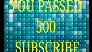 THANK YOU FOR 500 SUBSCRIBE (SPOKEN POETRY)