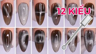 12 Cách Sử Dụng Nam Châm Mắt Mèo Kim Cương - ANALIA Nails