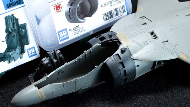 【新品报告】AV-8B可活动进气道与弹射座椅