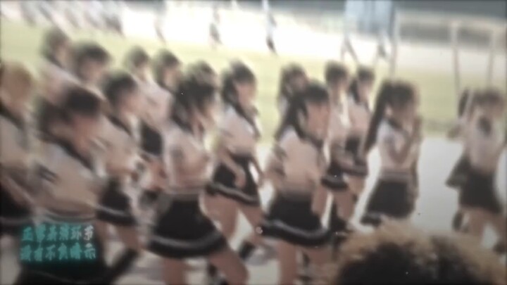 The opening ceremony of another school's sports day