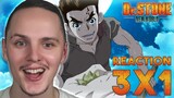 MINING & CRAFTING!! [NEW WORLD MAP] | Dr. Stone: New World S3 Ep 1 Reaction