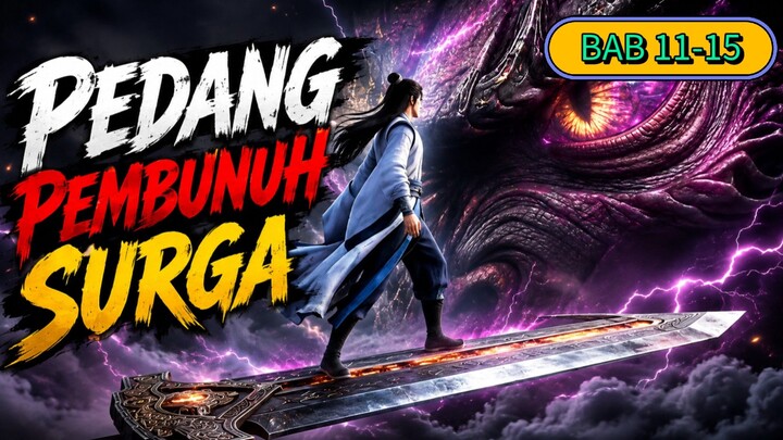 [ BAB 11-15  ] PEDANG PEMBUNUH SURGA | Novel Kultivasi | Novel Fantasi | Novel Audio