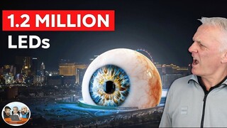 Las Vegas $2.3BN Mega Sphere REACTION | OFFICE BLOKES REACT!!
