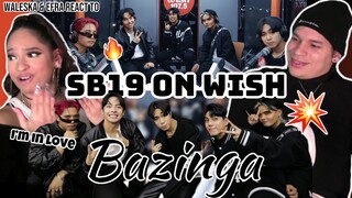 New Standard for LIVE PPOP| Waleska & Efra react to SB19 performs “Bazinga” LIVE on Wish 107.5 Bus |