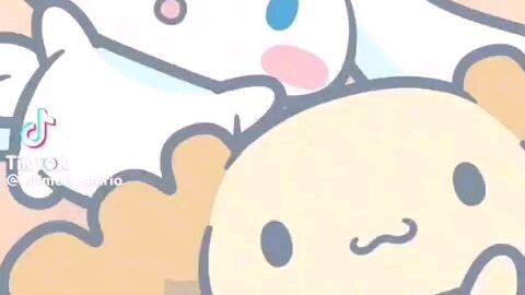 Cinnamoroll and chiffon singing and having fun