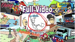 Video Lucu - Mobil truk oleng,Excavator,truk molen,truk pasir,dan Kartun animasi lainnya