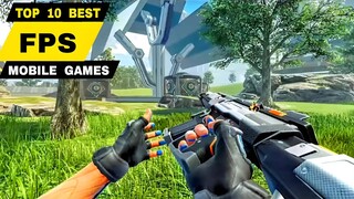 Top 10 Best FPS mobile games | Top FPS game Android iOS (Online Offline)