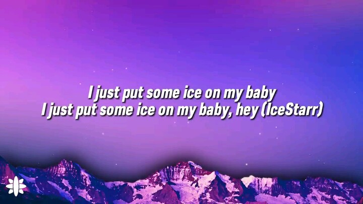 ice on my baby lyrics