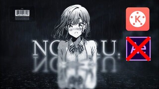TUTORIAL GLOW + REFLECTION WATER + THUNDER EFFECT IN KINEMASTER - MANGA STYLE