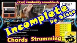 Incomplete by Sisqo | Guitar Tutorial | Side A Chords Strumming