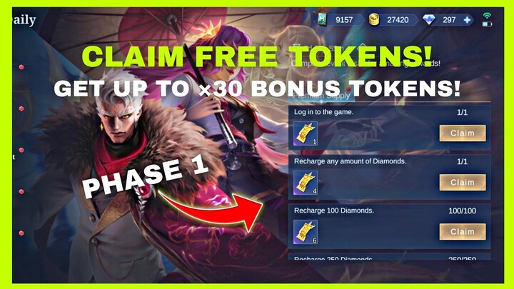PHASE 1: THE EXORCISTS RECHARGE TASKS EVENT! MOBILE LEGENDS BANG BANG