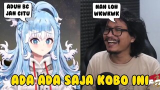ray ngakak, kobo di takut takutin sama viewers nya...