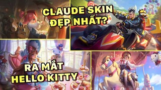 Tốp Mỡ | HELLO KITTY VÀ 6 SKIN SẮP RA MẮT TRONG GAME! CLAUDE SẼ CÓ SKIN HỢP TÁC ĐẸP NHẤT?? | MLBB