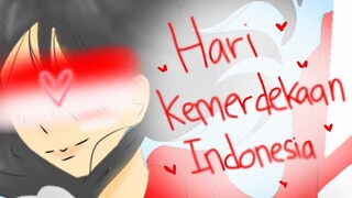 happy Indonesian Independence day🇮🇩💕 {Speedpaint} // spesial hari kemerdekaan RI 17 Agustus 1945