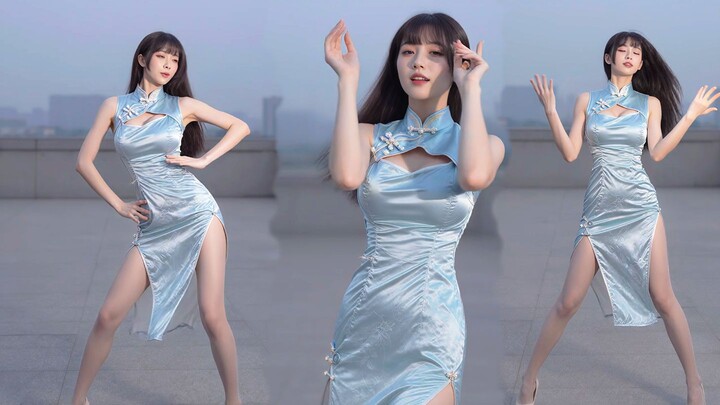 เคยเห็นใครใส่กี่เพ้าเต้นเพลงฮิตพลิกสถานการณ์บ้างไหม~ “Up Down”