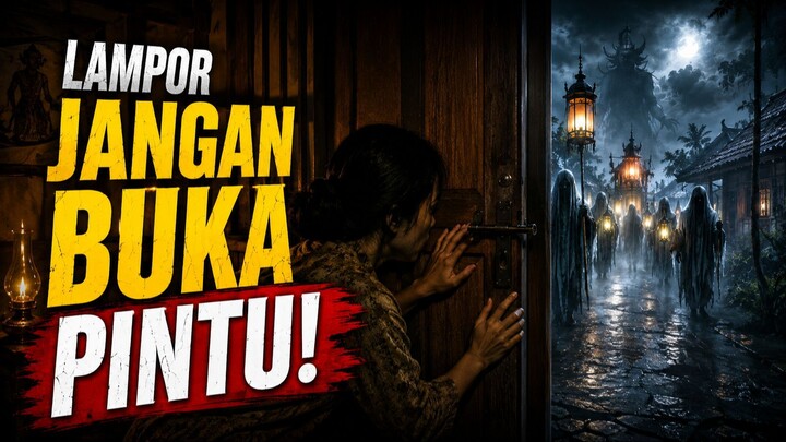 JANGAN BUKA PINTU! Lampor Sedang Lewat — Siapa Sebenarnya Rombongan Gaib Ini?