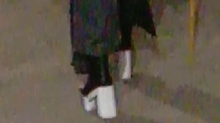 Please, can we just agree that reflective heels are super cool?